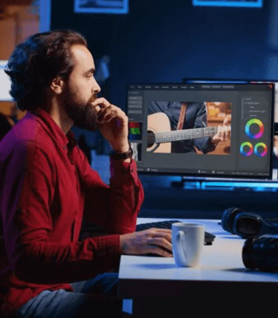 Media professional using accurate web captioning services to ensure video accessibility for all audiences. Media professional using accurate web captioning services to ensure video accessibility for all audiences.